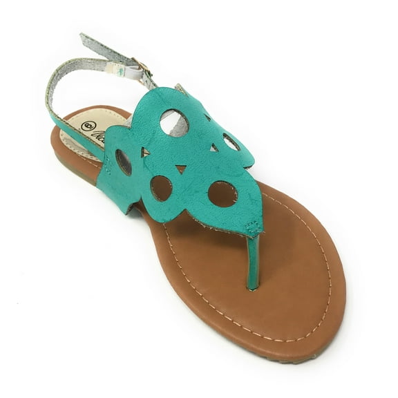 Victoria K Circular Perforated Design Sandals (Women)