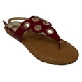 thumbnail image 1 of Victoria K Circular Perforated Design Sandals (Women), 1 of 4