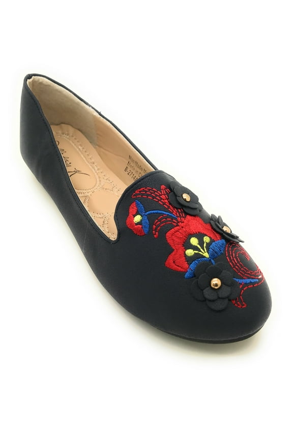 Embroidered Ballet Flat (Women's)