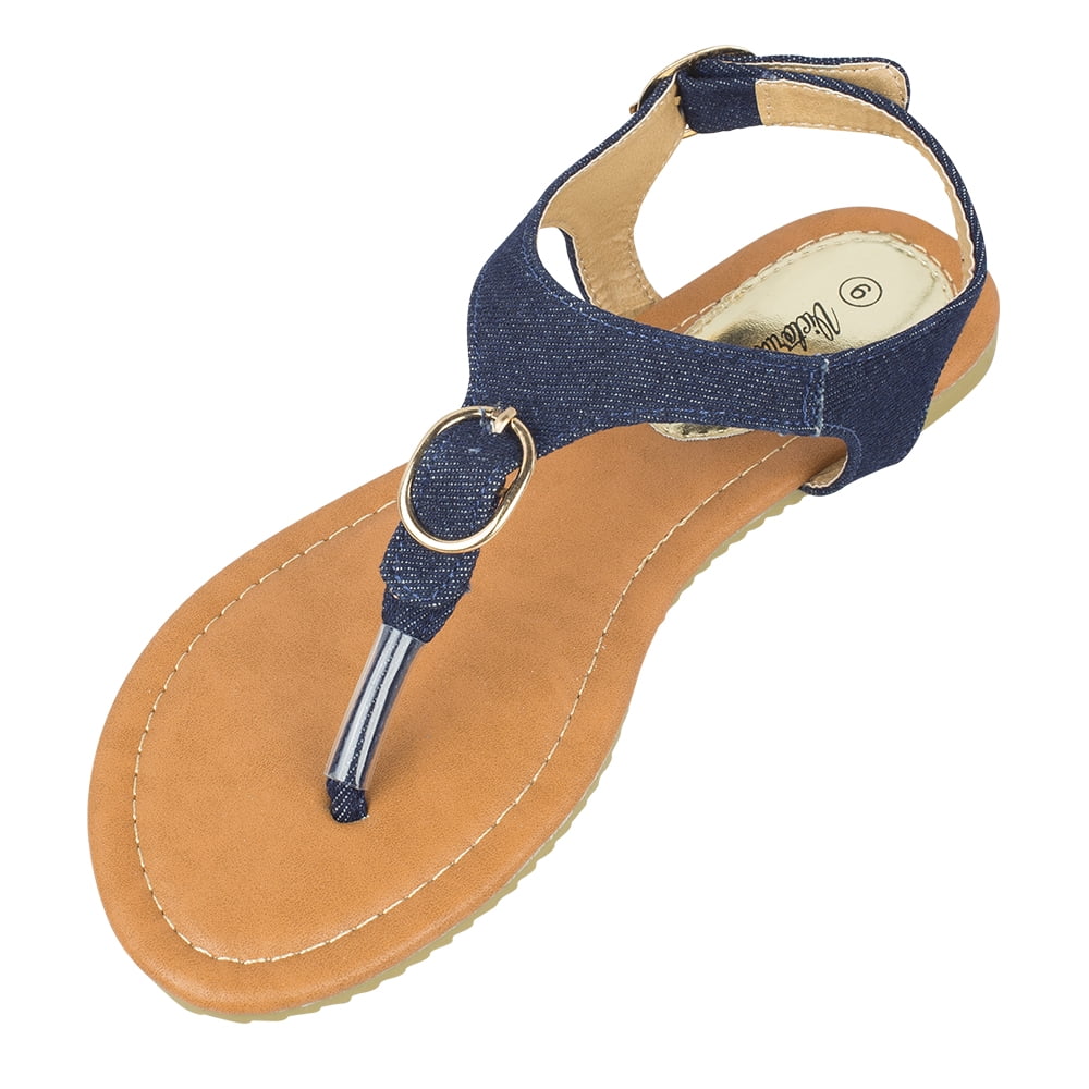Victoria K Buckle Fashion Sandals