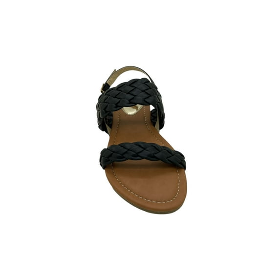 Victoria K Womens Fashion Braided Sandals, Spring Flat Sandals
