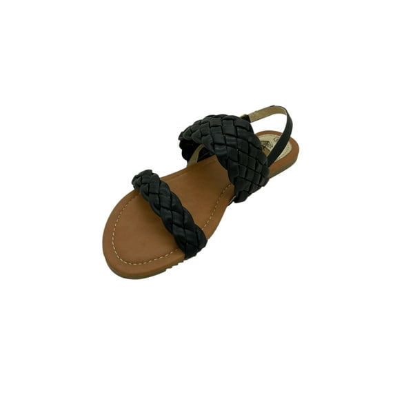 Victoria K Womens Fashion Braided Sandals, Spring Flat Sandals