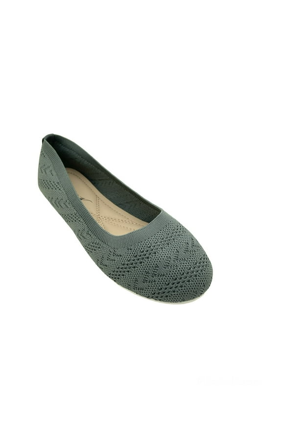 Knitted Textured Everyday Ladies Flats,