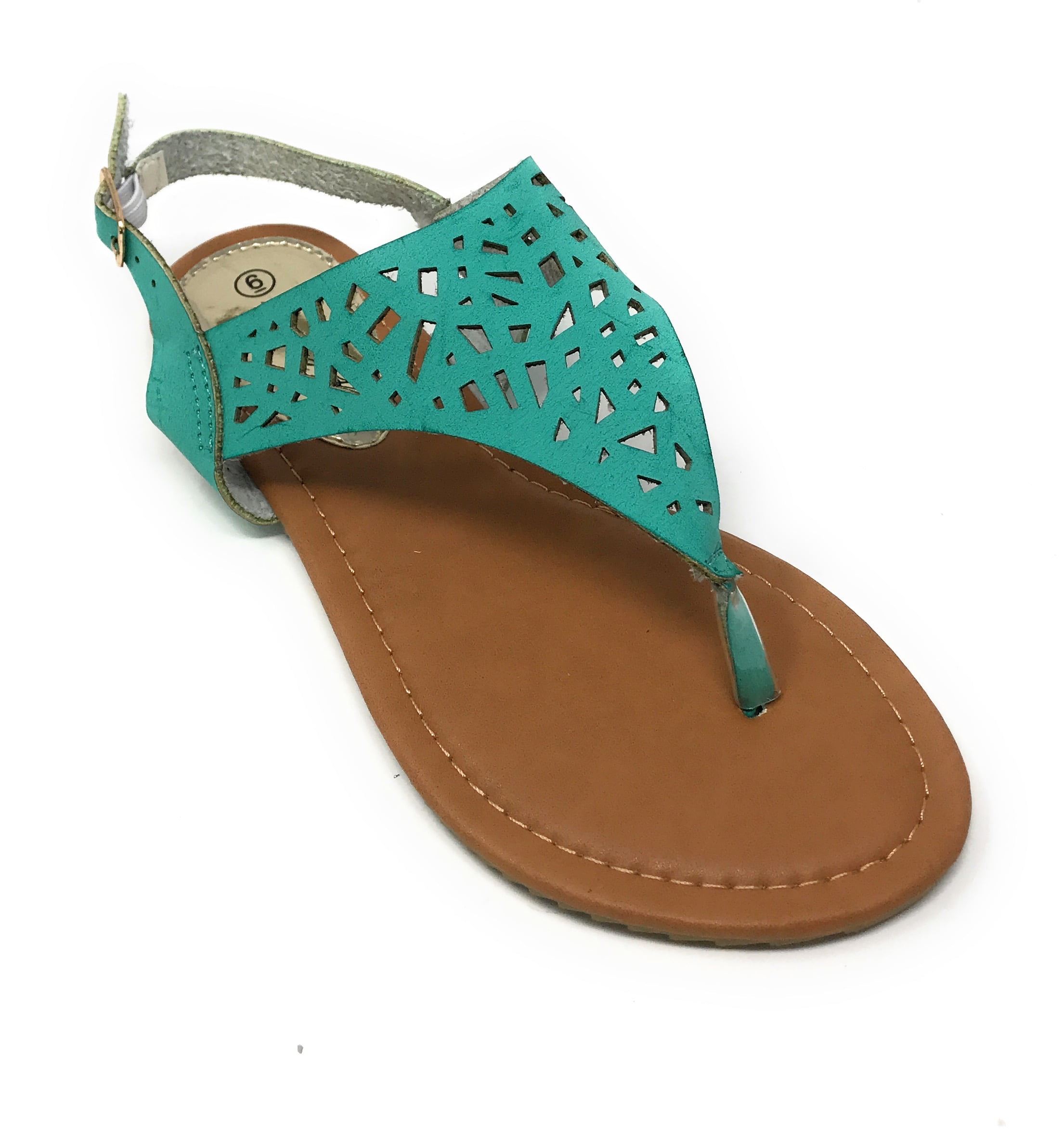 Victoria K Perforated Geo Design Sandals (Women)