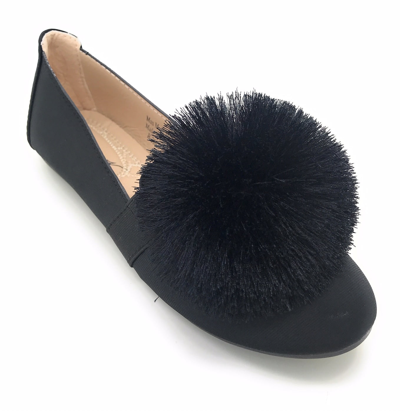 Victoria K Pom-Pom Ballerina Flats (Women)