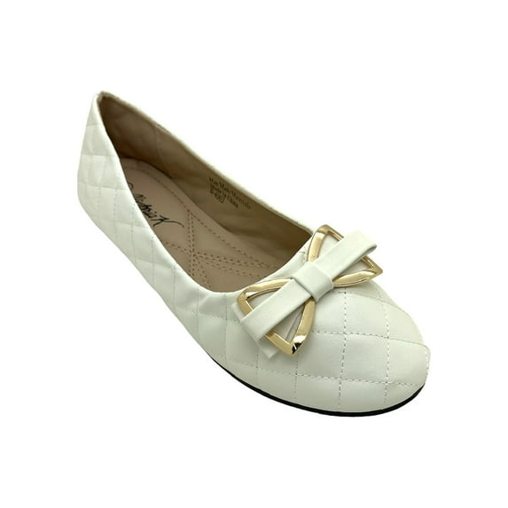 Victoria K Quilted Bow Ballet Flat (Women's)