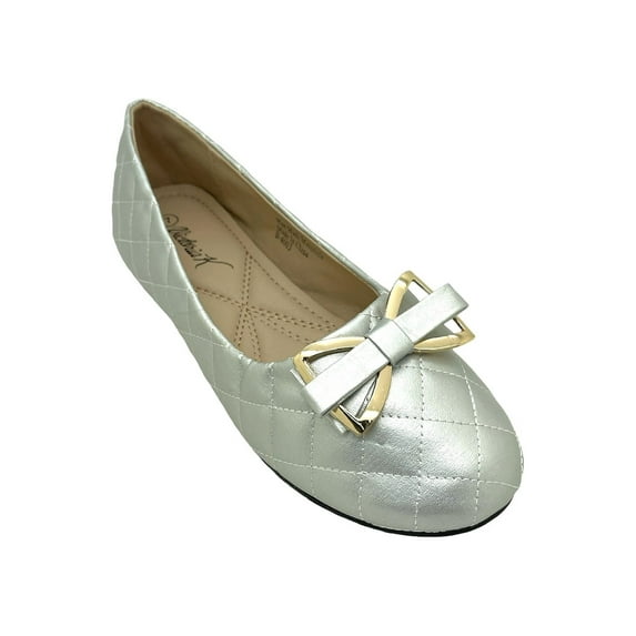 Victoria K Quilted Bow Ballet Flat (Women's)
