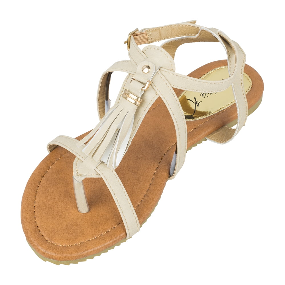 Victoria K Strappy Tassel Fashion Sandals