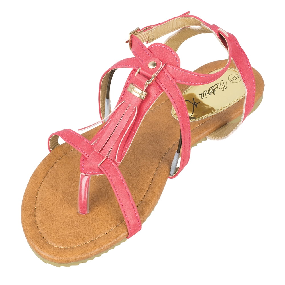 【COLOR iN ID】tassel flat sandals CHELSEA FLAT SANDAL Beige Houndstooth Crystal Slip On Sandal