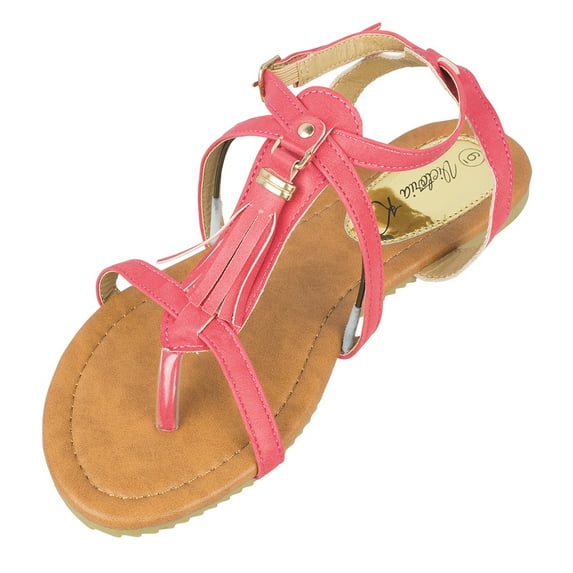 Victoria K Strappy Tassel Fashion Sandals
