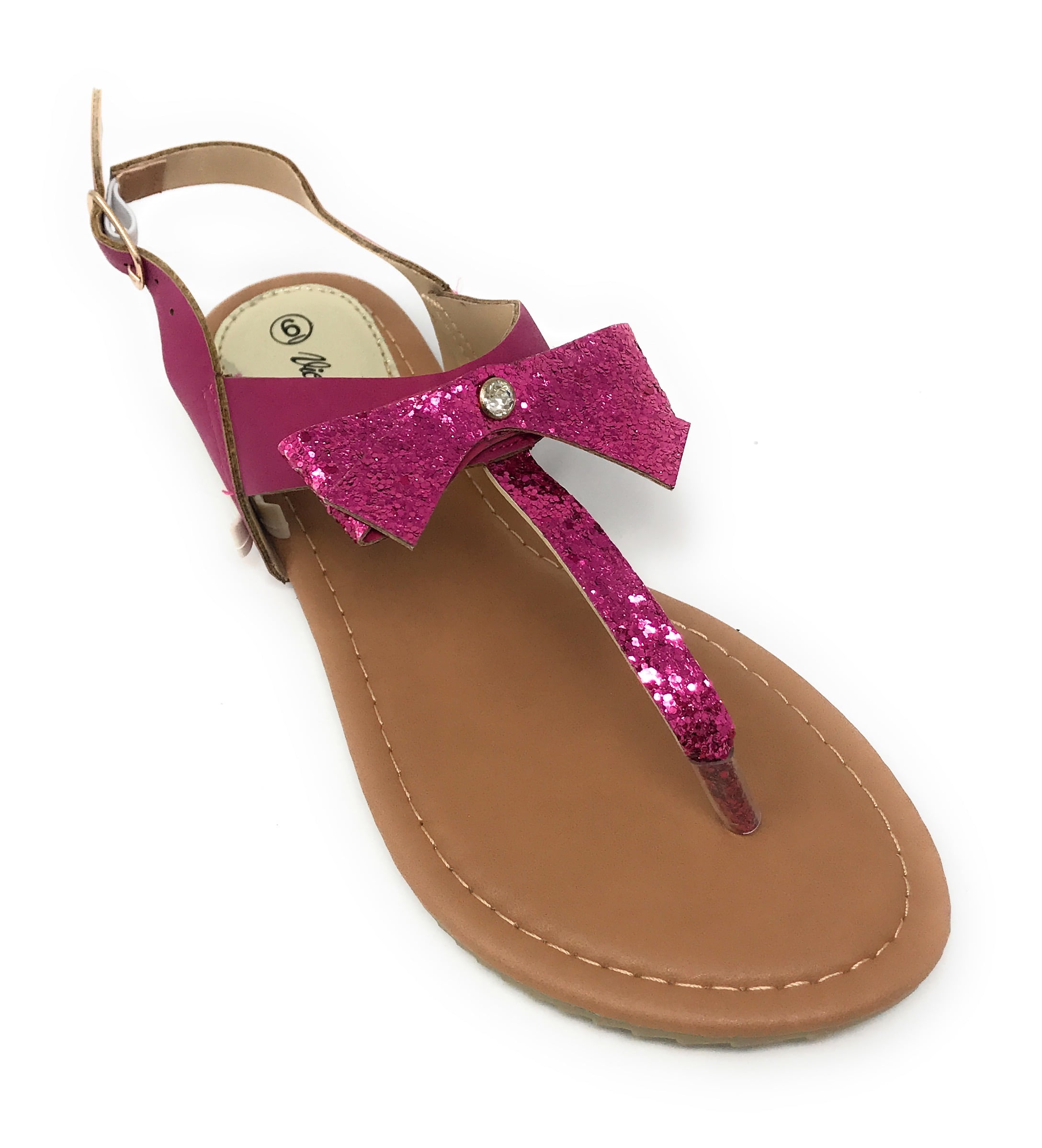 Victoria K T-Strap Bow Sandal