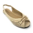 thumbnail image 1 of Victoria K Women's Bow With Gold Buckle Ballerina Flats, 1 of 5