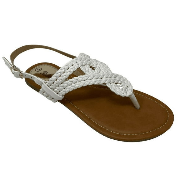 Victoria K Women's Braided Design Sandals