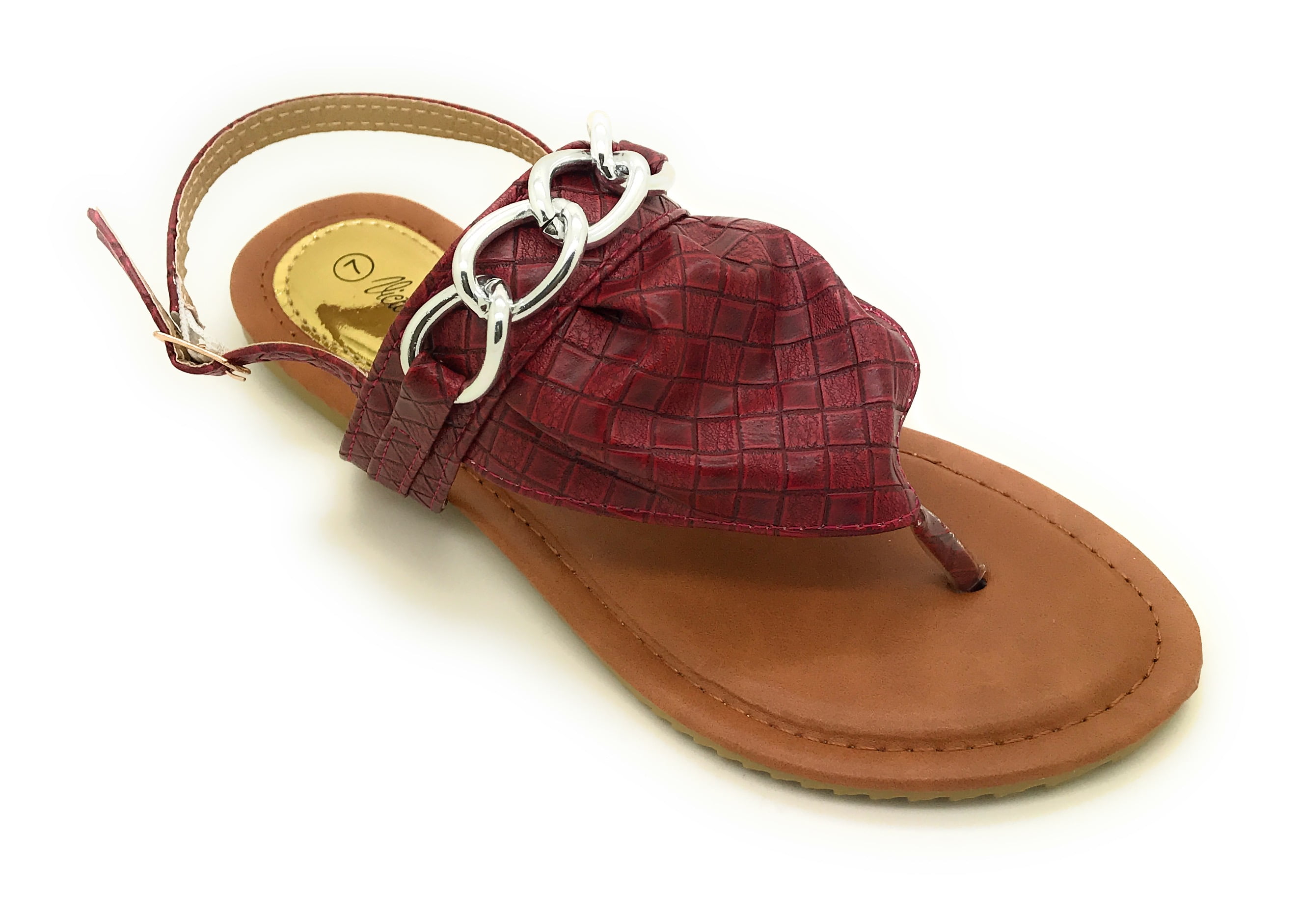 Victoria K. Women's Chain Thong Sandal