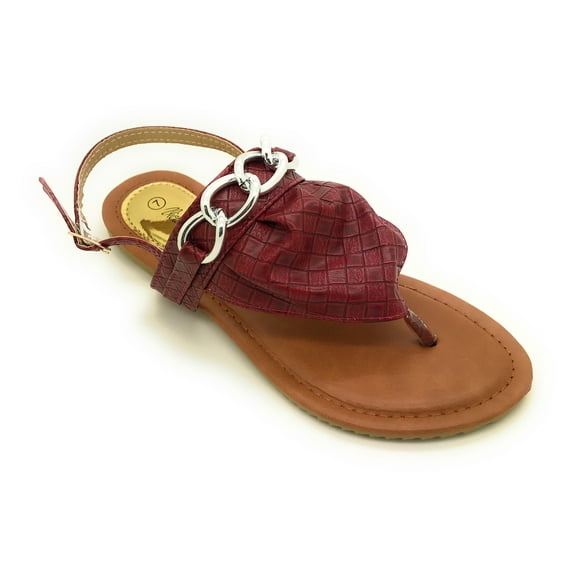 Victoria K. Women's Chain Thong Sandal