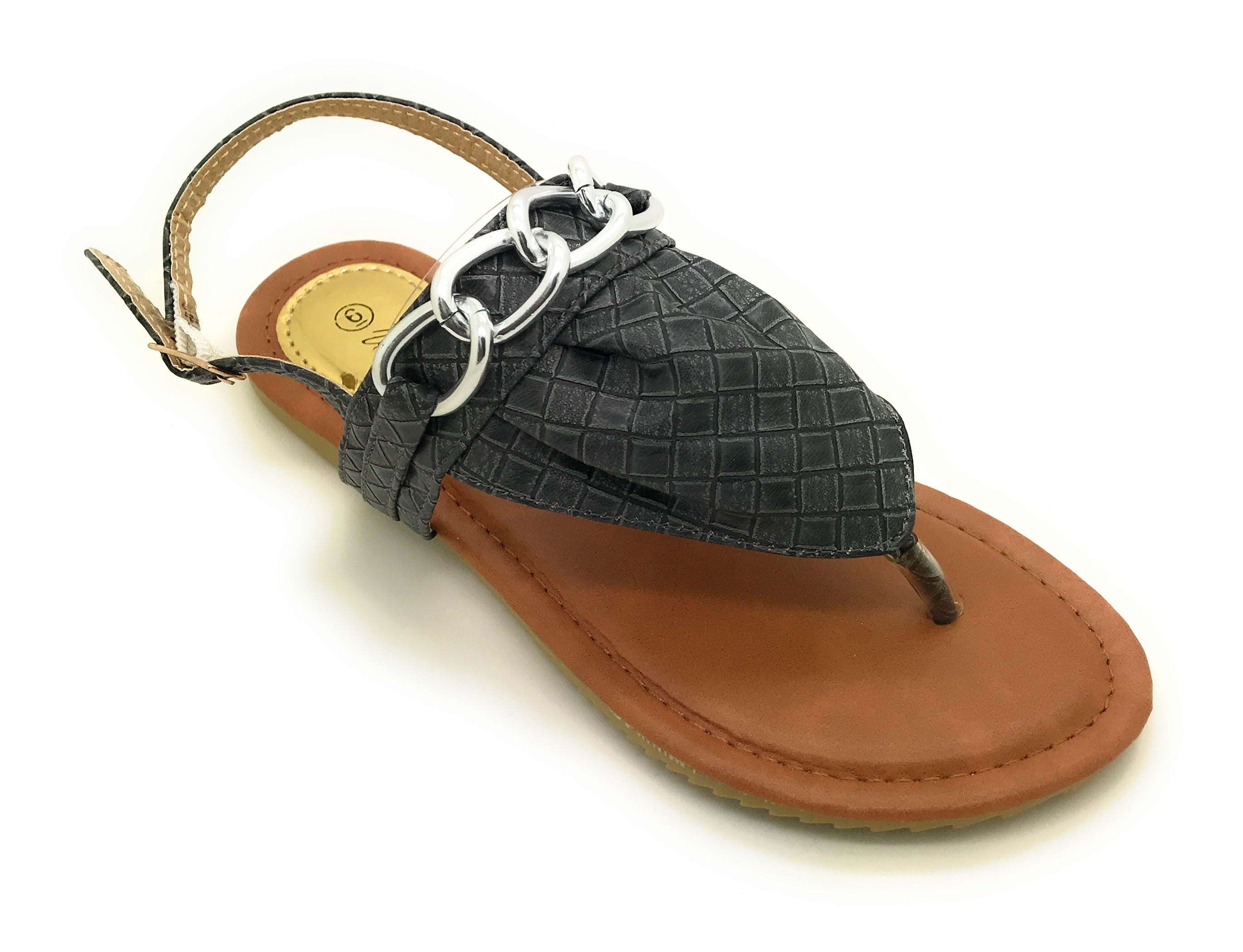 Victoria K. Women's Chain Thong Sandal