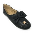 thumbnail image 1 of Victoria K Women's Diamond Cut Out With Embossed Bow Ballerina Flats, 1 of 4