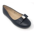 thumbnail image 1 of Victoria K Women's Double Bow With Big Rhinestone Ballerina Flats, 1 of 5
