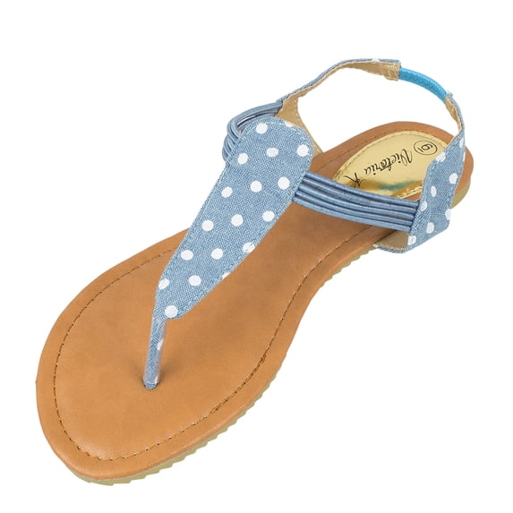 Victoria K Women's Fashion Polka-Dot Sandals