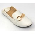 thumbnail image 1 of Victoria K Women's Foldover Quilted Gold Chain Ballerina Flats, 1 of 7
