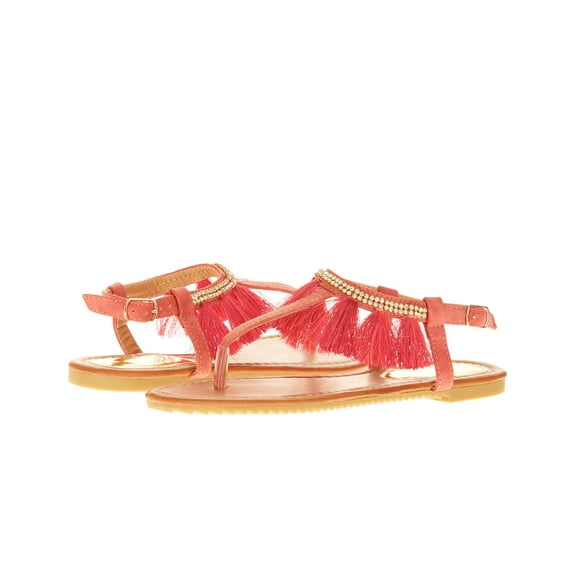 Victoria K Women's Fringe Design sandals