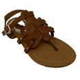 thumbnail image 1 of Victoria K Women's Gladiator Style Multi Loops With Double Crossover Sandals, 1 of 4
