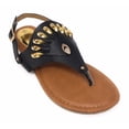 thumbnail image 1 of Victoria K Women's Gold Applique With Studs Sandals, 1 of 4