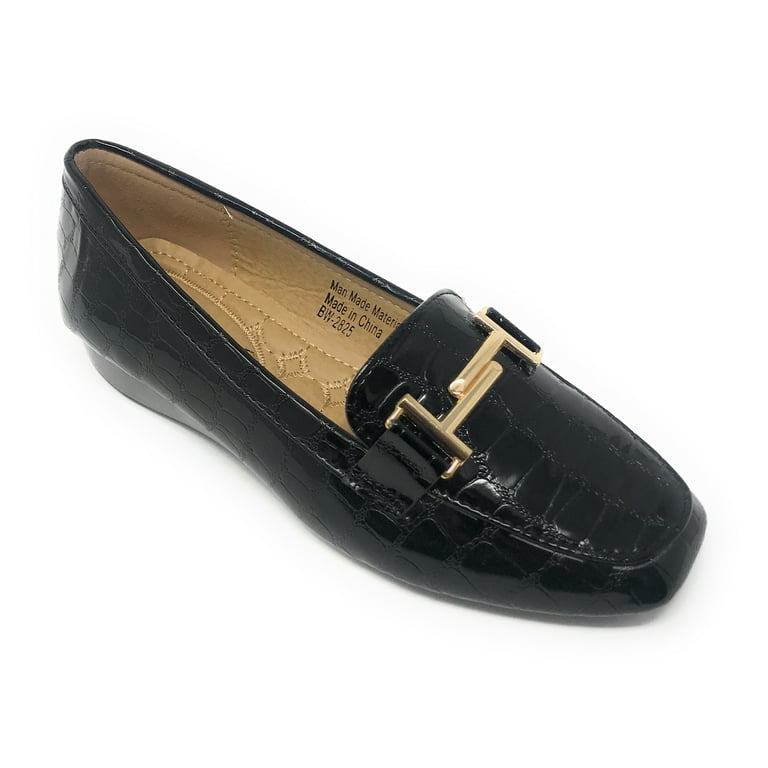 Crocodile wedges hotsell shoes