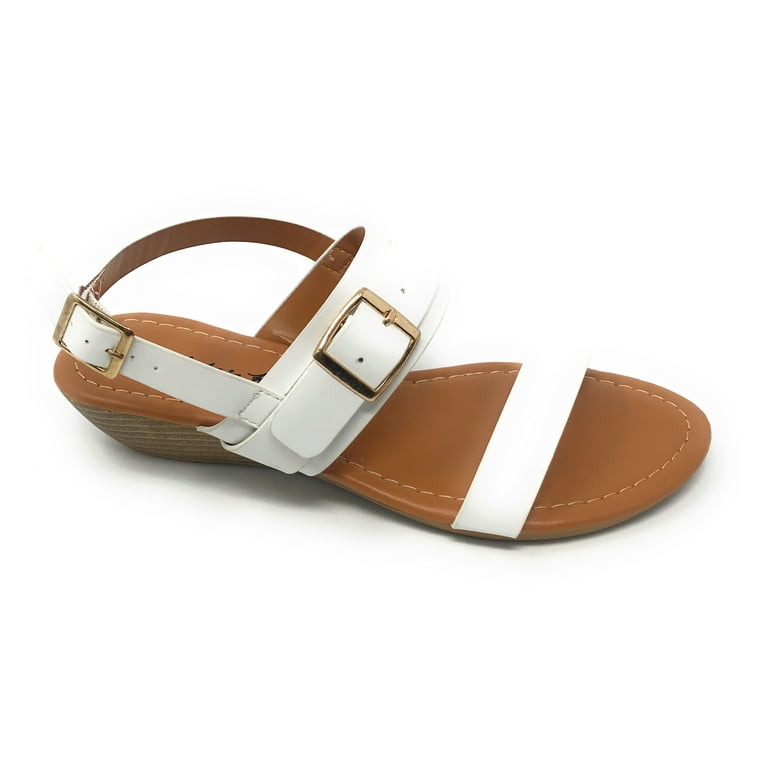 Wedge sandals deals at walmart