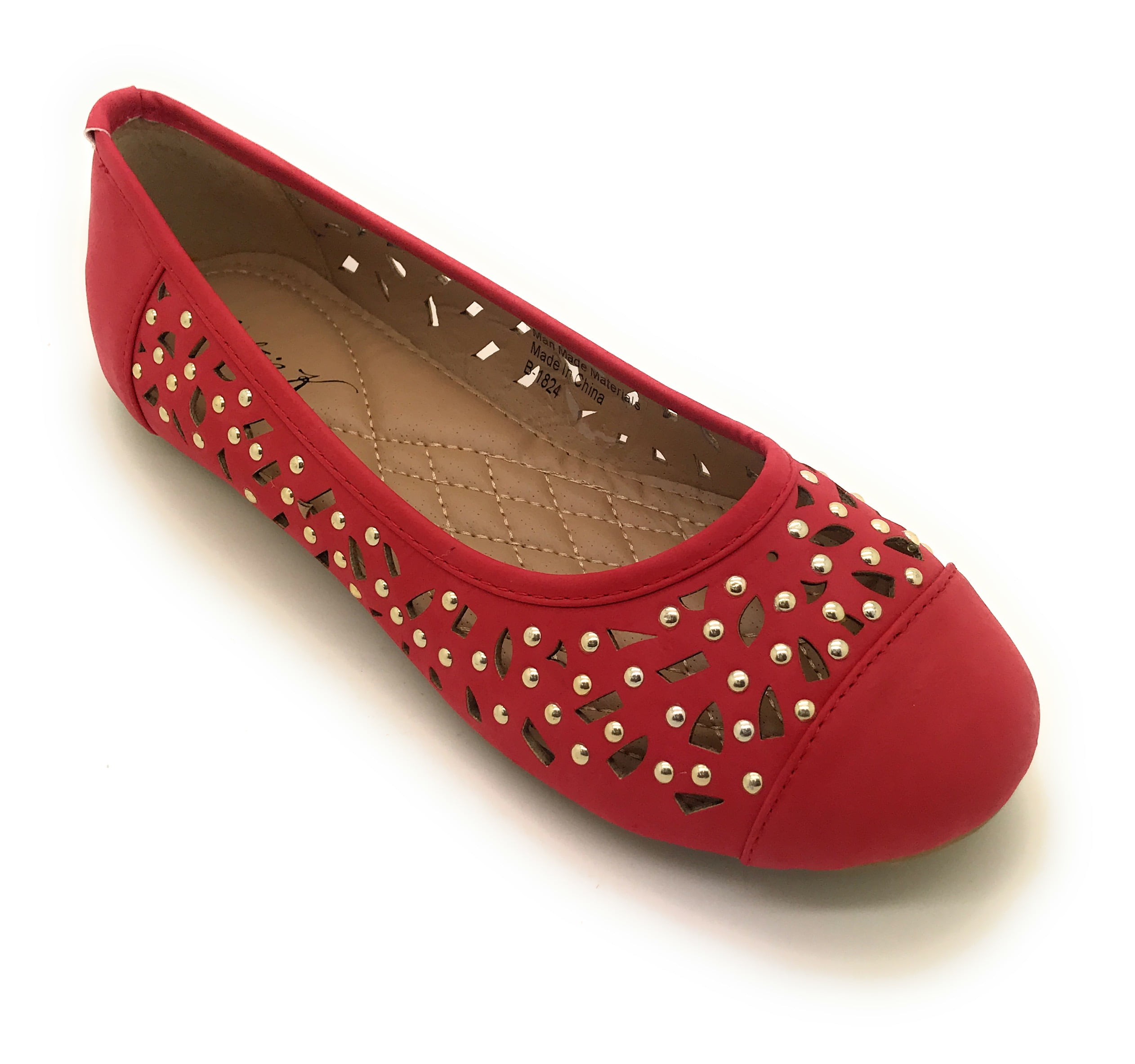 Laser cut hot sale ballet pumps