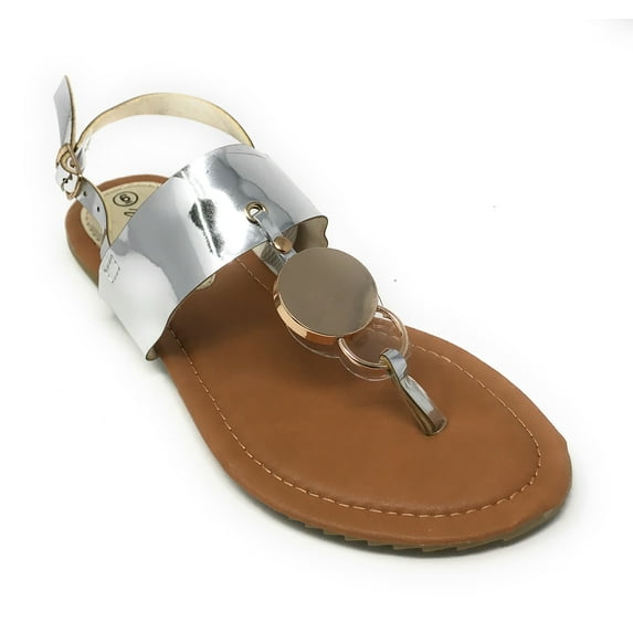 Victoria K Women's Medallion Sandal