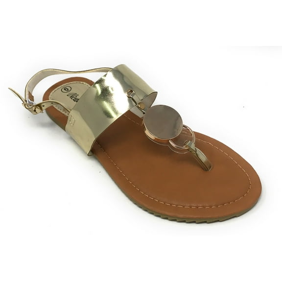 Victoria K Women's Medallion Sandal