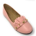 thumbnail image 1 of Victoria K Women's Ruffle With Gold studs Ballerina Flats, 1 of 5