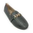 thumbnail image 1 of Victoria K Women's Sparkling Quilted Finish With Gold Chain Ballerina Flats, 1 of 5