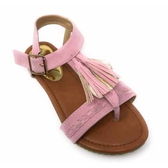 Victoria K Women's Tassel And Braided Sandals