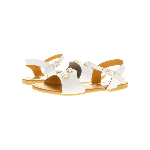 Victoria K Women's Three Pearls Sandals