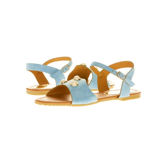 Victoria K Women's Three Pearls Sandals