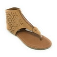 thumbnail image 1 of Victoria K Women's Zip Up Thong Sandal, 1 of 2