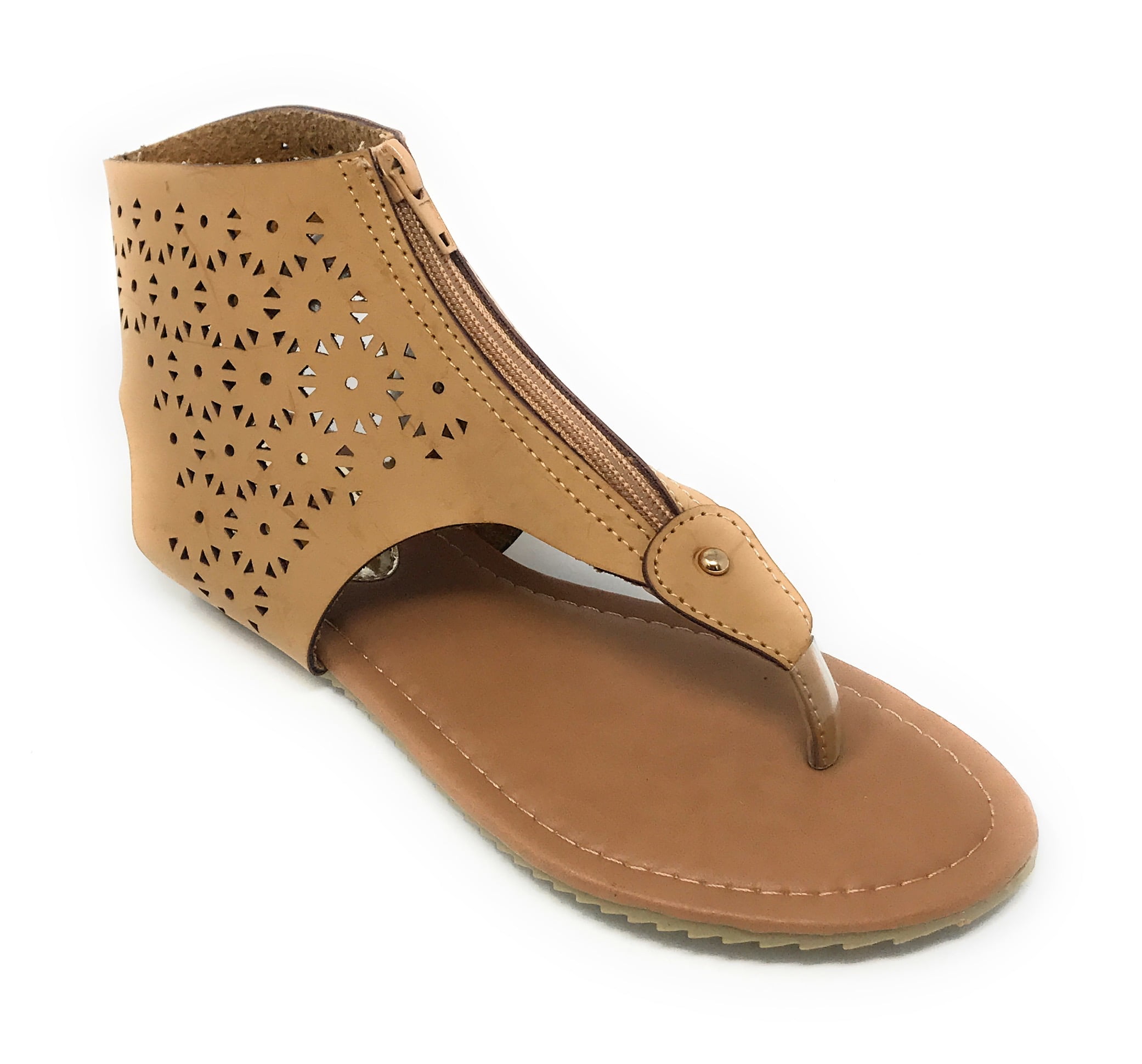 Victoria K Zip Up Thong Sandal&nbsp;