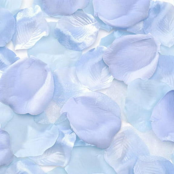 Victoria Lynn Loose Rose Petals: Light Blue, 100 pieces