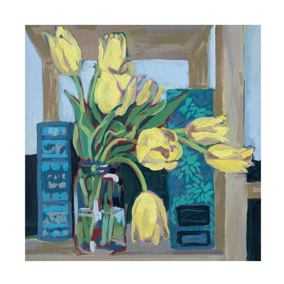 Victoria Macmillan 'Tulips at Home' Canvas Art
