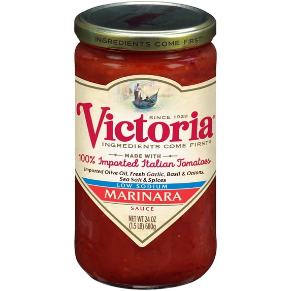 Victoria® Low Sodium Marinara Sauce 24 oz. Jar