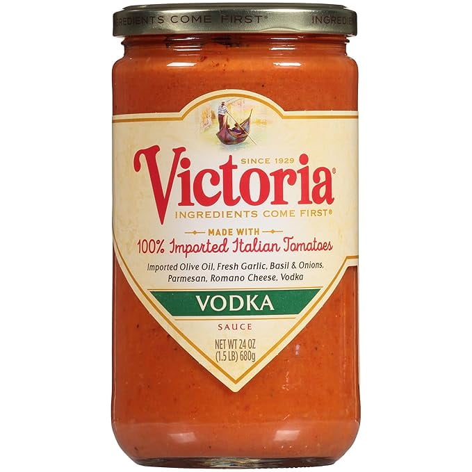 Victoria Vodka Sauce, 25 Ounce ( Pack of 2 )