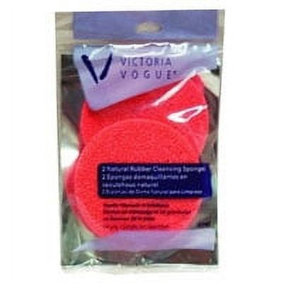 Victoria Vogue Red Rubber Sponges, 6 Ea