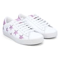 thumbnail image 1 of Victoria Women's Casual Leather Shoes, White \ Pink,10 M US, 1 of 7