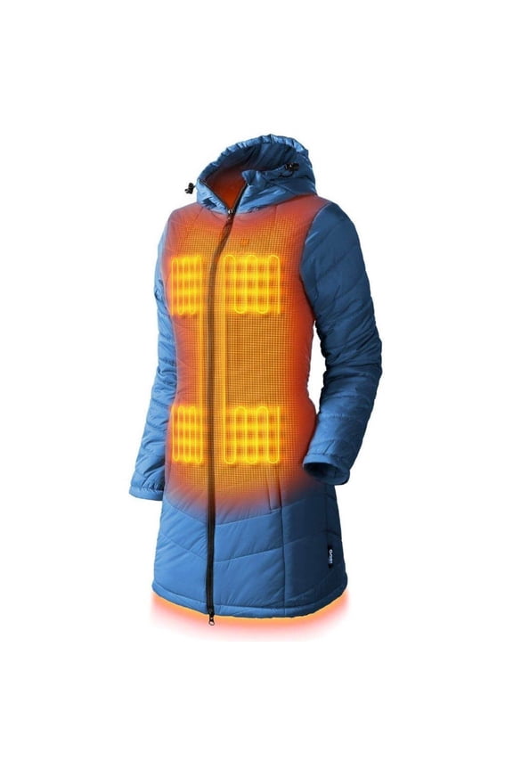Victoria Women's Heated Coat by Gobi Heat