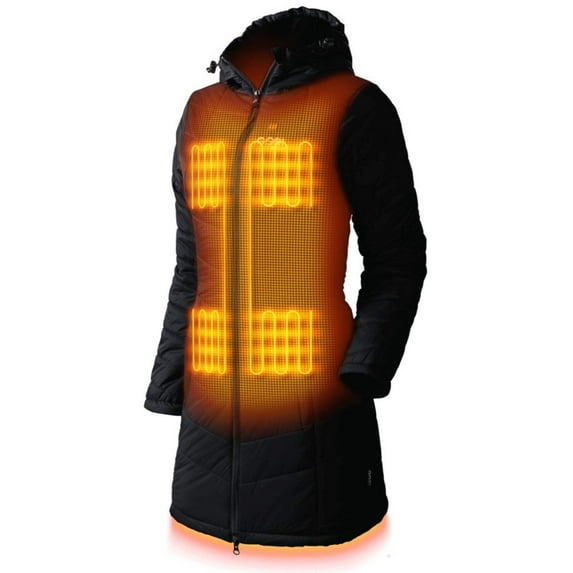 Victoria Women's Heated Coat by Gobi Heat