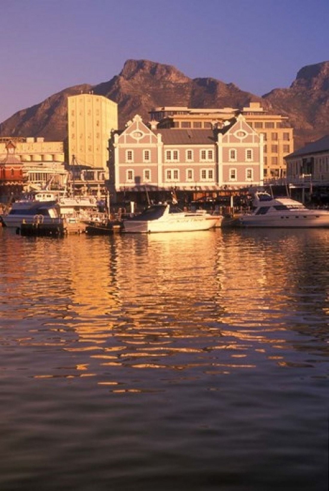 Victoria and Albert Waterfront Center Cape Town South Africa Canvas Art - Stuart Westmorland DanitaDelimont (12 x 17)