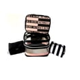 thumbnail image 1 of Victoria's Secret 4 in 1 Train Cosmetic Case Travel Tote Clear & Pink for Women 4 Piece Set New, 1 of 3