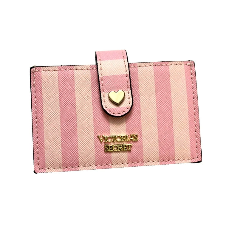 Victoria s Secret Snap Button Female Card Wallet Pink Walmart